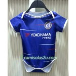 Camisolas de Futebol Chelsea Mini Equipamento Principal 2018/19 Manga Curta